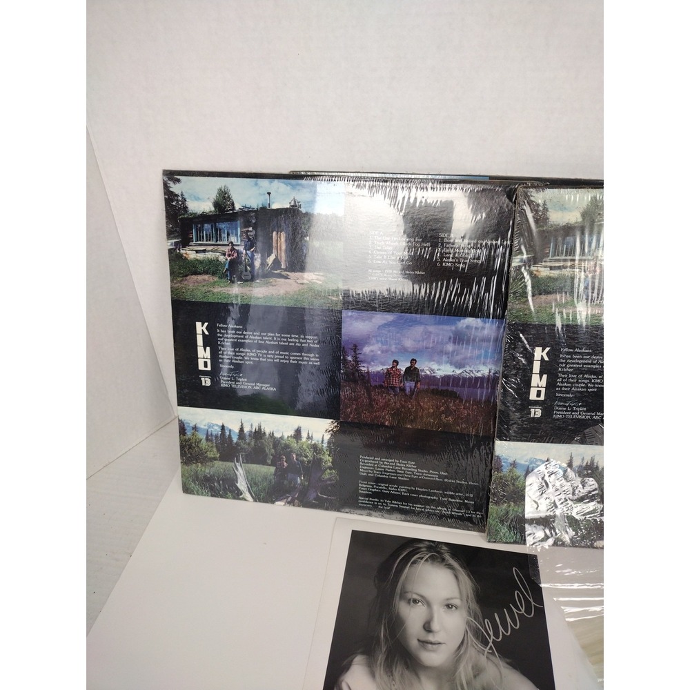 JEWEL Signed Autographed 8x10 Photo 3 New Record LP's From Her Dad Atz Kilcher - Picture 5 of 13
